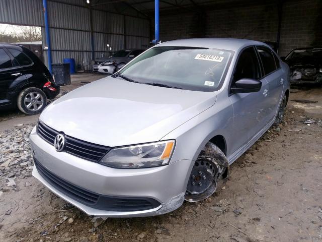 3VW2K7AJ5EM311430 - 2014 VOLKSWAGEN JETTA BASE  照片 2