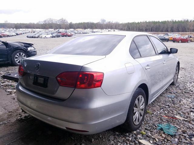 3VW2K7AJ5EM311430 - 2014 VOLKSWAGEN JETTA BASE  照片 4