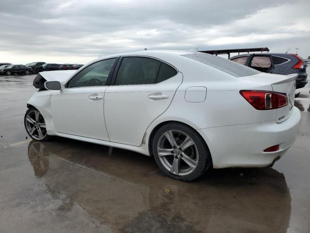 JTHBF5C23D5193107 - 2013 LEXUS IS 250 WHITE photo 2