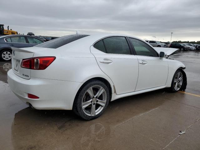 JTHBF5C23D5193107 - 2013 LEXUS IS 250 WHITE photo 3