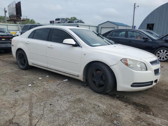 1G1ZH57B08F251686 - 2008 CHEVROLET MALIBU 1LT WHITE photo 4