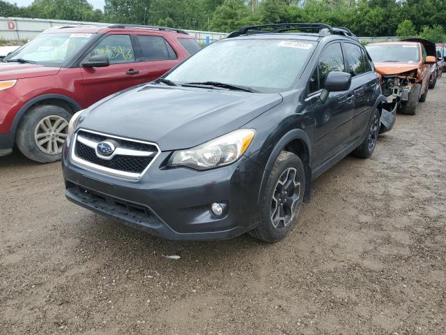 JF2GPAKC6E8273350 - 2014 SUBARU XV CROSSTR 2.0 LIMITED GRAY photo 1