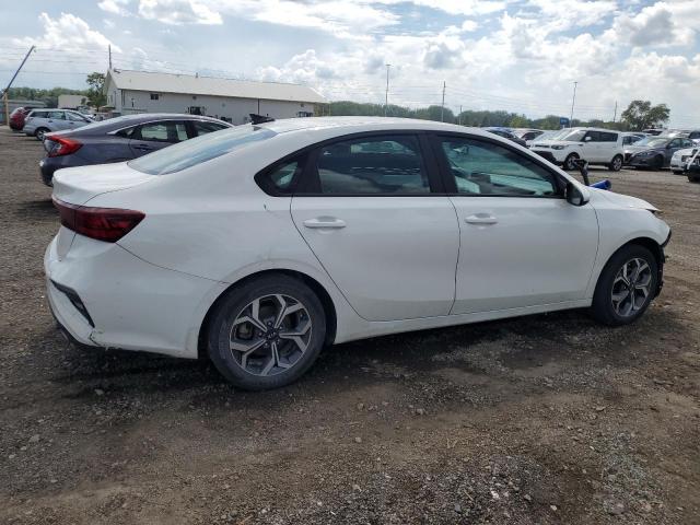 3KPF24AD0LE254493 - 2020 KIA FORTE FE WHITE photo 3