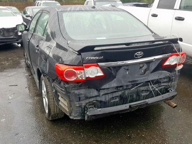 2T1BU4EE8BC543422 - 2011 TOYOTA COROLLA BASE  photo 3