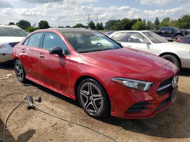 W1K3G4FB8MJ286906 - 2021 MERCEDES-BENZ A 220 4MATIC RED photo 4