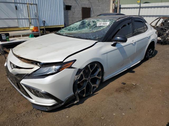 4T1K61AKXPU123137 - 2023 TOYOTA CAMRY XSE WHITE photo 1