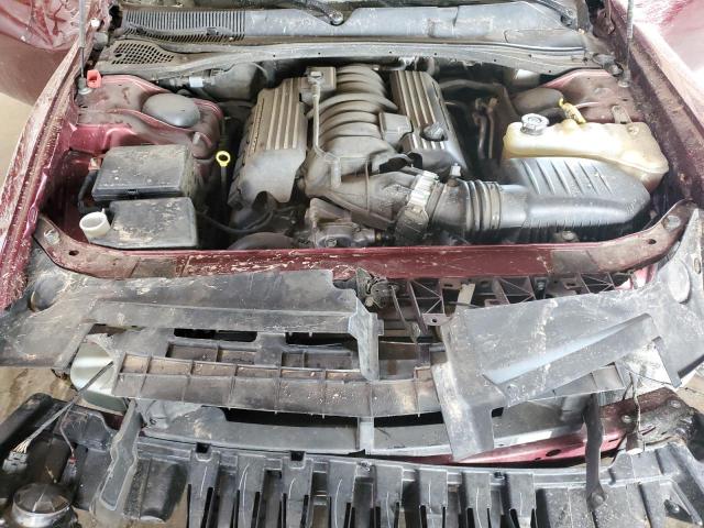 2C3CDZFJ4KH674306 - 2019 DODGE CHALLENGER R/T SCAT PACK MAROON photo 11