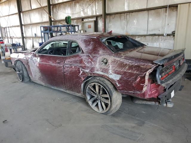 2C3CDZFJ4KH674306 - 2019 DODGE CHALLENGER R/T SCAT PACK MAROON photo 2