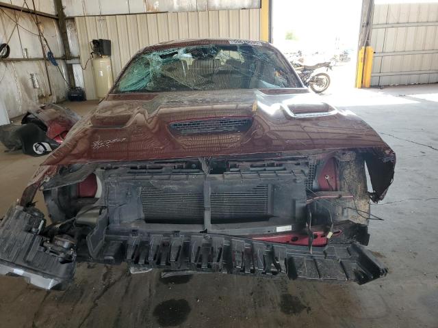 2C3CDZFJ4KH674306 - 2019 DODGE CHALLENGER R/T SCAT PACK MAROON photo 5