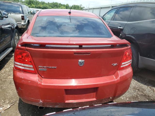 1B3LD76M38N694347 - 2008 DODGE AVENGER R/T RED photo 6