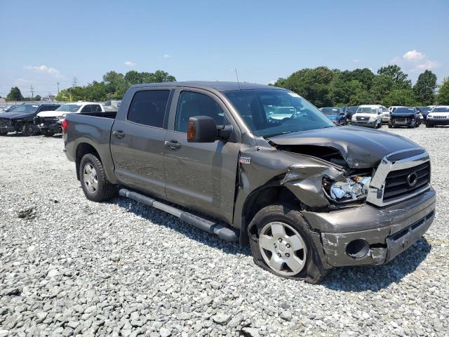 5TFDV54188X051848 - 2008 TOYOTA TUNDRA CREWMAX GRAY photo 4