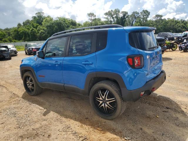ZACCJBCT0FPB54561 - 2015 JEEP RENEGADE TRAILHAWK BLUE photo 2