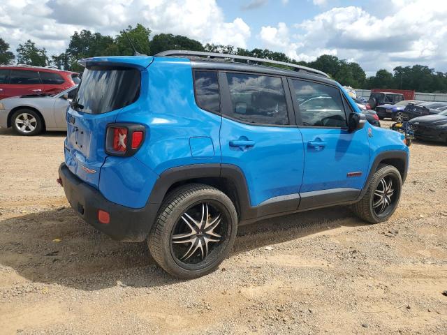ZACCJBCT0FPB54561 - 2015 JEEP RENEGADE TRAILHAWK BLUE photo 3