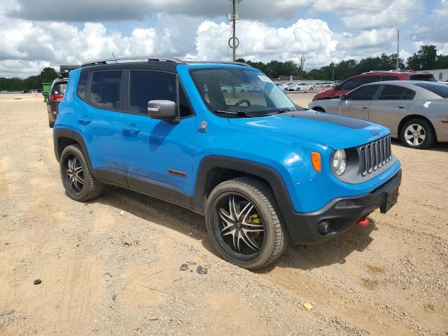 ZACCJBCT0FPB54561 - 2015 JEEP RENEGADE TRAILHAWK BLUE photo 4
