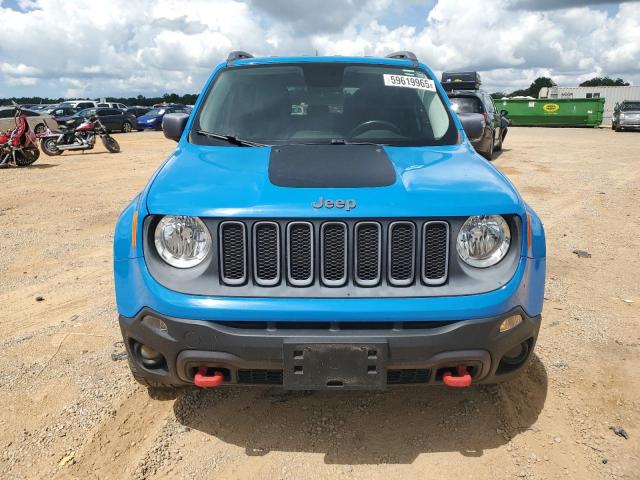 ZACCJBCT0FPB54561 - 2015 JEEP RENEGADE TRAILHAWK BLUE photo 5
