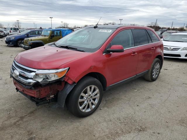 2FMDK4KC8BBB17686 - 2011 FORD EDGE LIMITED RED photo 1