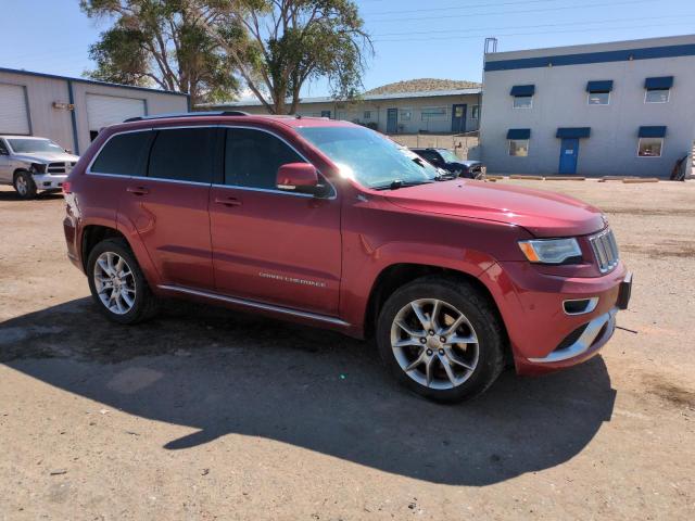 1C4RJFJM6FC833687 - 2015 JEEP GRAND CHER SUMMIT 栗色 照片 4