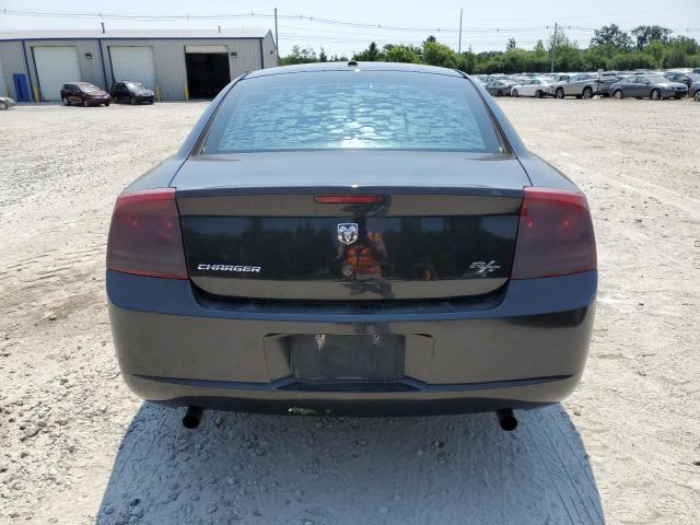 2B3KA53H17H615331 - 2007 DODGE CHARGER R/T BLACK photo 6