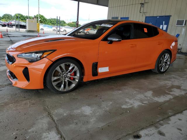 KNAE35LC4K6069741 - 2019 KIA STINGER GT ORANGE photo 1