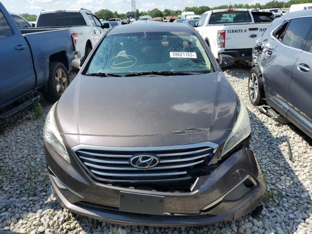 5NPE24AF6GH411233 - 2016 HYUNDAI SONATA SE BROWN photo 5