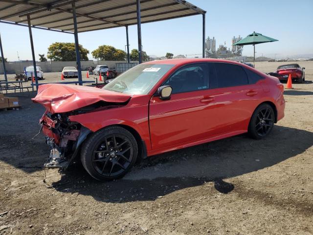 2HGFE2F58PH518827 - 2023 HONDA CIVIC SPORT წითელი ფოტო 1