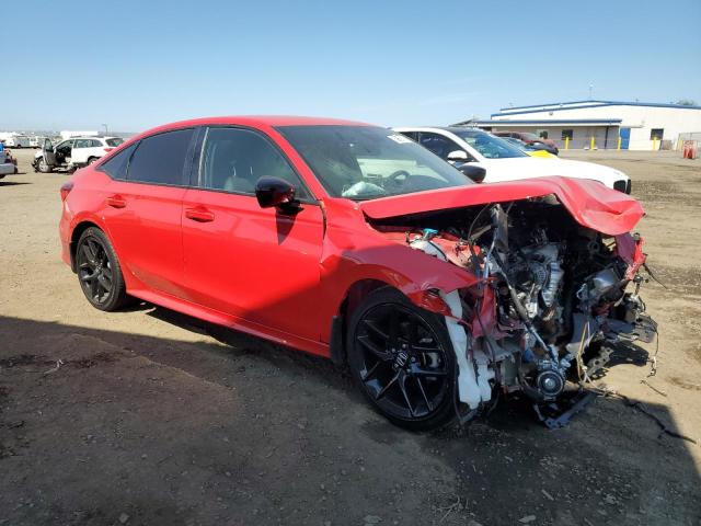 2HGFE2F58PH518827 - 2023 HONDA CIVIC SPORT წითელი ფოტო 4