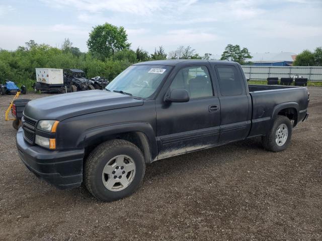 1GCEK19B76Z164747 - 2006 CHEVROLET SILVERADO K1500 BLACK photo 1