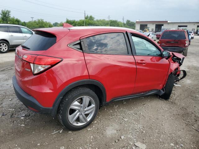 3CZRU6H59KM732653 - 2019 HONDA HR-V EX RED photo 3