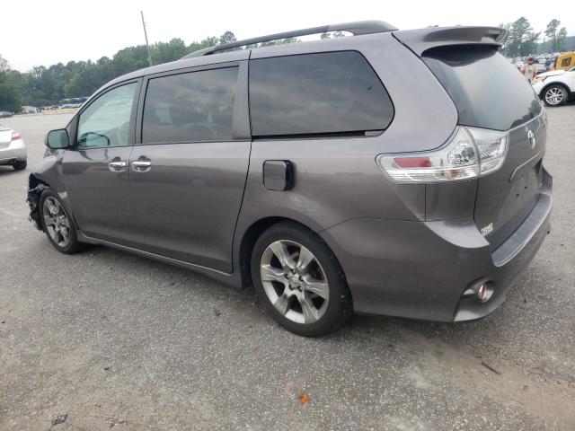 5TDXK3DC0ES468216 - 2014 TOYOTA SIENNA SPORT CHARCOAL photo 2