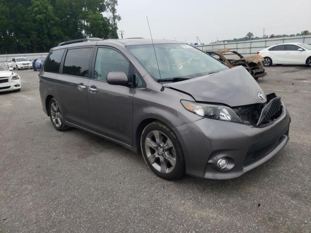 5TDXK3DC0ES468216 - 2014 TOYOTA SIENNA SPORT CHARCOAL photo 4