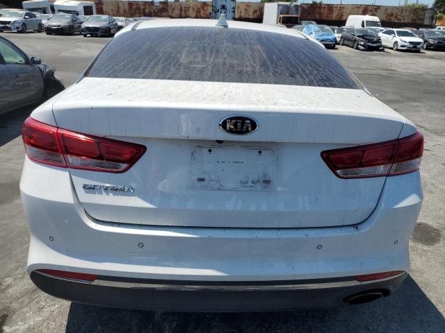 5XXGT4L32JG257292 - 2018 KIA OPTIMA LX WHITE photo 6