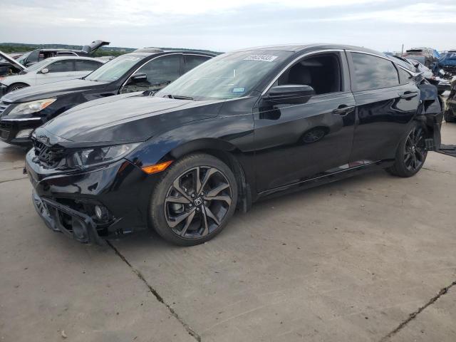 2HGFC2F8XMH524432 - 2021 HONDA CIVIC SPORT 黑色 照片 1