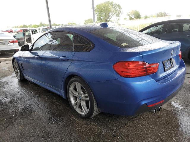 WBA4A5C50FG051871 - 2015 BMW 428 I GRAN COUPE BLUE photo 2