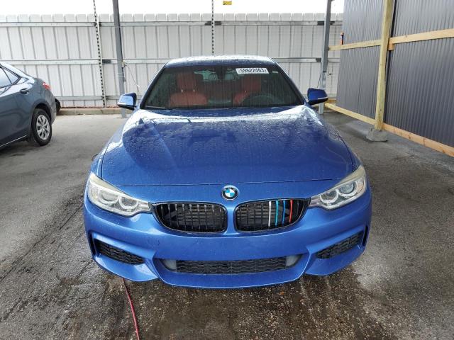WBA4A5C50FG051871 - 2015 BMW 428 I GRAN COUPE BLUE photo 5