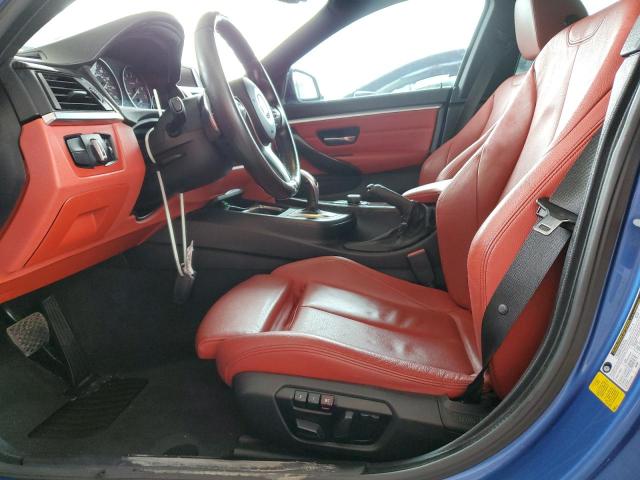 WBA4A5C50FG051871 - 2015 BMW 428 I GRAN COUPE BLUE photo 7