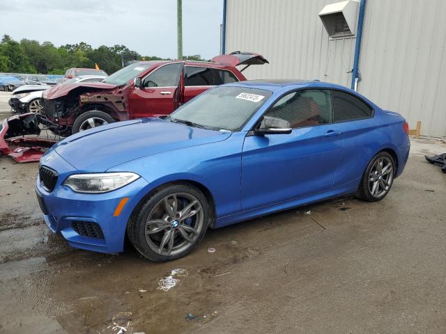 WBA1J7C51FV358993 - 2015 BMW M235I BLUE photo 1