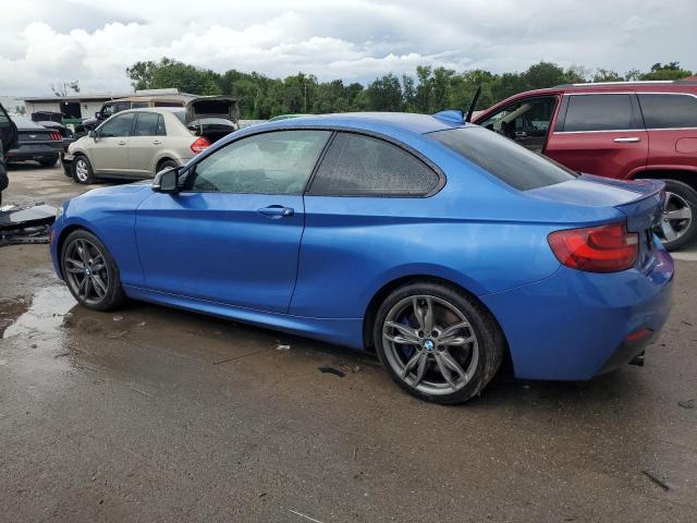 WBA1J7C51FV358993 - 2015 BMW M235I BLUE photo 2