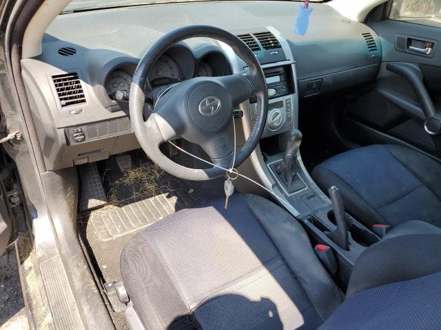 JTKDE177950007296 - 2005 TOYOTA SCION TC 灰色 照片 8