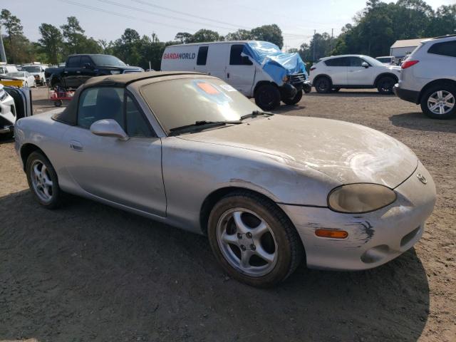 JM1NB353510205710 - 2001 MAZDA MX-5 MIATA BASE SILVER photo 4