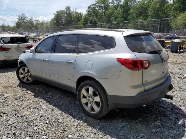 1GNKVLED0BJ127200 - 2011 CHEVROLET TRAVERSE LTZ SILVER photo 2