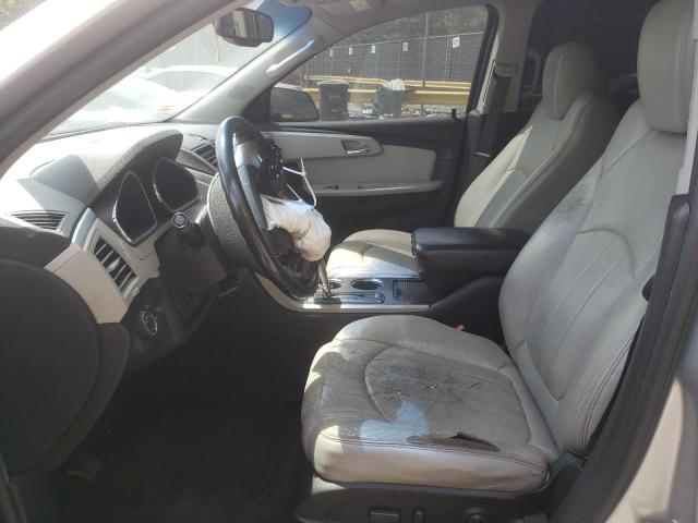 1GNKVLED0BJ127200 - 2011 CHEVROLET TRAVERSE LTZ SILVER photo 7