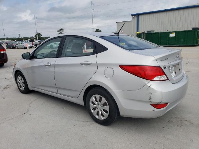 KMHCT4AE6GU128151 - 2016 HYUNDAI ACCENT SE SILVER photo 2