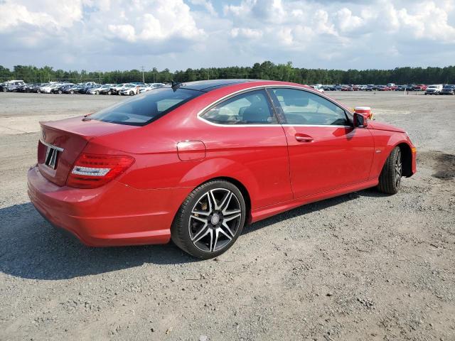 WDDGJ4HB4DG064280 - 2013 MERCEDES-BENZ C 250 RED photo 3