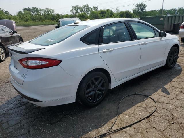 1FA6P0HD8G5105529 - 2016 FORD FUSION SE WHITE photo 3