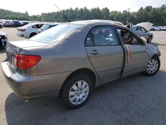 1NXBR32E33Z187302 - 2003 TOYOTA COROLLA CE TAN photo 3