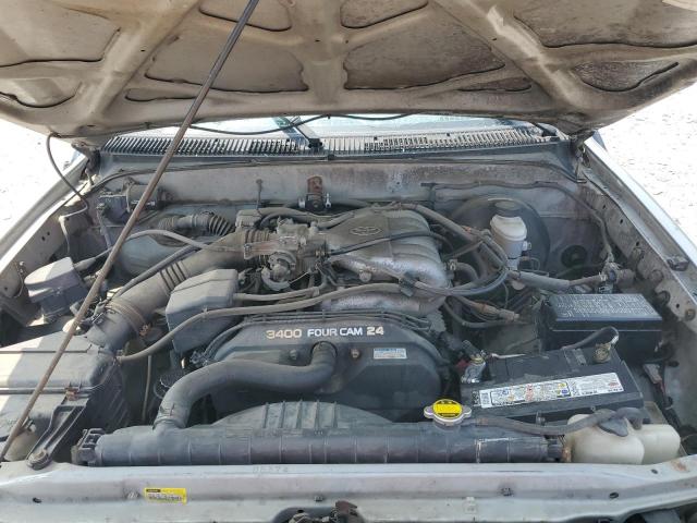 5TEGN92N32Z026057 - 2002 TOYOTA TACOMA DOUBLE CAB PRERUNNER SILVER photo 11