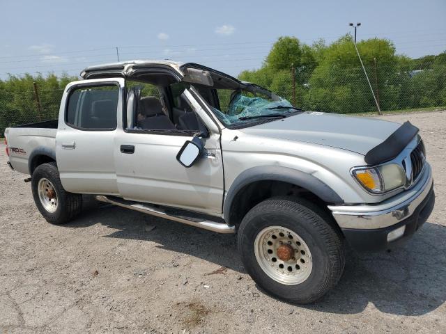 5TEGN92N32Z026057 - 2002 TOYOTA TACOMA DOUBLE CAB PRERUNNER SILVER photo 4