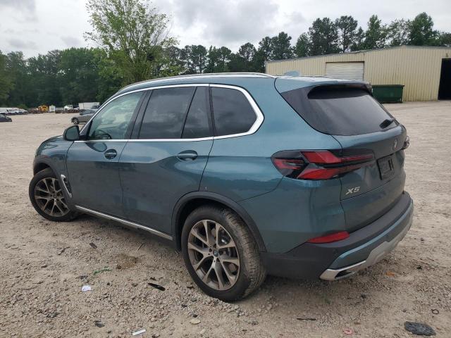 5UX43EU00R9U89944 - 2024 BMW X5 XDRIVE50E 绿色 照片 2