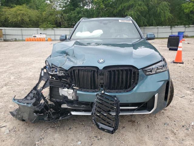 5UX43EU00R9U89944 - 2024 BMW X5 XDRIVE50E 绿色 照片 5