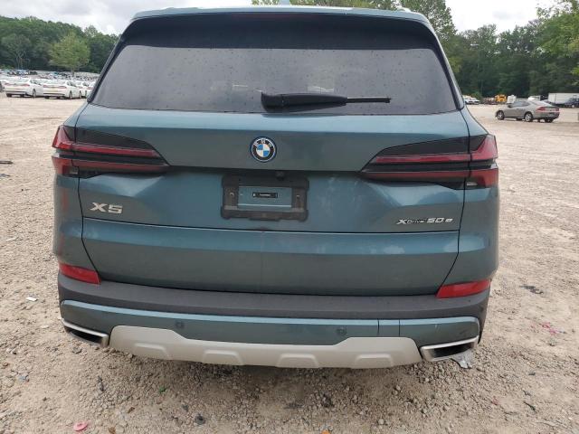5UX43EU00R9U89944 - 2024 BMW X5 XDRIVE50E 绿色 照片 6
